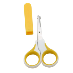 Товары по уходу - Ножницы детские Baby Team с чехлом оранжевый (7102/1)