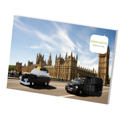 Конструктори з унікальними деталями - Конструктор BRIXIES Листівка Лондонське таксі 77 деталей (220.036)