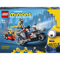 Конструктори LEGO - Конструктор LEGO Minions Нестримне переслідування на мотоциклі (75549)