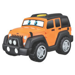 Машинки для малышей - Машинка Bb Junior Jeep Wrangler unlimited оранжевая (16-81804/2)