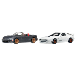 Автомодели - Набор автомоделей Hot Wheels Car culture '04 Mazda Mazdaspeed Miata и Mazda RX7 FC Pandem (HBL96/HRR75) Автомодели - Набор автомоделей Hot Wheels Car culture '04 Mazda Mazdaspeed Miata и Mazda RX7 FC Pandem (HBL96/HRR75)