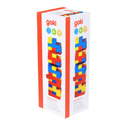 Настольные игры - Настольная игра Goki Разноцветная башня (HS973)
