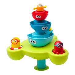 Іграшки для ванни - Водна пірамідка Yookidoo Веселий фонтан (40115)