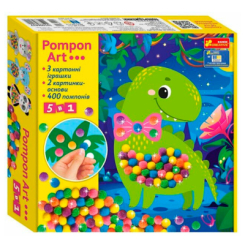 Наборы для творчества - Набор для творчества Ranok Creative Pompon Art Дракончик (10100693У)