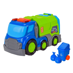 Машинки для малышей - Игровой набор Shantou Jinxing Мусороуборочная машина (7202)