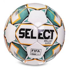 Спортивные активные игры - Мяч футбольный ST Brillant Super Fifa Replica FB-2966 FDSO №5 Бело-зеленый (57508136) (906274729)