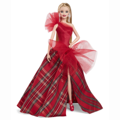 Куклы - Коллекционная кукла Barbie Signature Праздничная блондинка (HRM61)