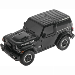 Радиоуправляемые модели - Автомодель Rastar Jeep Wrangler JL 1:24 Черный (454.00.74)