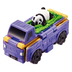Транспорт и спецтехника - Машинка-трансформер Flip Cars Автомобиль для панды и грузовик (EU463875-37)