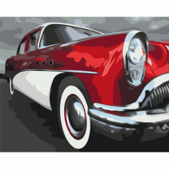 Товары для рисования - Картина по номерам Brushme Ретро скорость (BS52686)