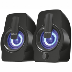 Колонки - Акустическая система Trust Gemi 2.0. USB/AUX RGB черная (22948_TRUST) Колонки - Акустическая система Trust Gemi 2.0. USB/AUX RGB черная (22948_TRUST)