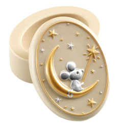 Ювелірні прикраси - Зубна коробочка Djeco Чарівне мишеня кремова (DD03446/1)