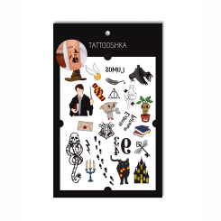 Косметика - Набір тату для тіла Tattooshka Гаррі Поттер (LB-195) Косметика - Набір тату для тіла Tattooshka Гаррі Поттер (LB-195)