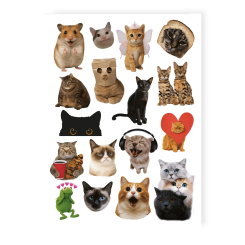 Косметика - Набор тату для тела Tattooshka Котики (LB-198)