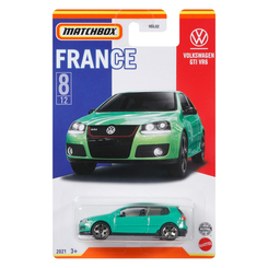Транспорт и спецтехника - Машинка Matchbox Шедевры автопрома Франции Фольксваген GTI VR6 (HBL02/HBL10)