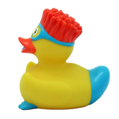 Игрушки для ванны - Уточка резиновая LiLaLu FunnyDucks Аквалангистка L1864