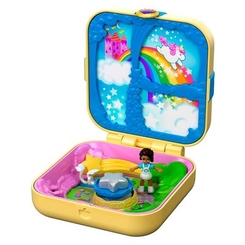 Іграшкові набори - Набір Polly Pocket Секретні містечка жовтий (GDK76/GDK78)
