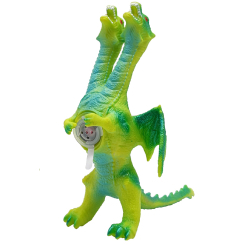 Фігурки тварин - Інтерактивна іграшка Bibi Toys Дракон із двома головами (762237BT/2)