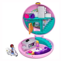 Іграшкові набори - Набiр Polly Pocket Кишеньковий світ Піжамна вечірка сюрприз (FRY35/GDK82)