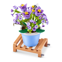 Конструкторы с уникальными деталями - Конструктор MAX S1 Садовые растения в горшках Фиолетовые цветы в голубом горшке 192 детали (83183GQ1/1) Конструкторы с уникальными деталями - Конструктор MAX S1 Садовые растения в горшках Фиолетовые цветы в голубом горшке 192 детали (83183GQ1/1)