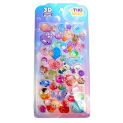 Наборы для творчества - Набор 3D-наклеек Tiki Wiki Crystal Тики океан S2 (25ESE009-04)