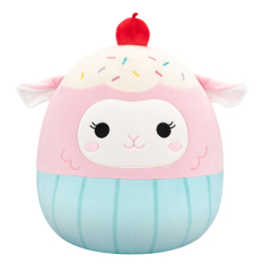 Подушки - М'яка іграшка Squishmallows Ягня Лала в костюмі 30 см (SQER01265)
