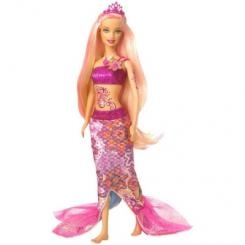Куклы - Кукла Мерлиа Barbie Мир русалок (ВВ8661)