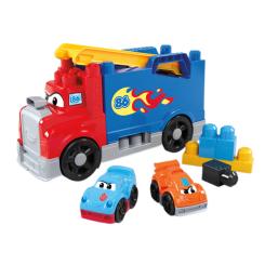 Блочные конструкторы - Конструктор Mega Bloks Автовоз з машинками (JFR29)