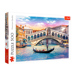 Пазли - Пазли Trefl Міст Ріальто Венеція (37398)
