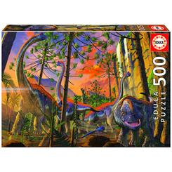 Пазлы - Пазл Educa Винсент Хай Динозавры 500 деталей (19001)