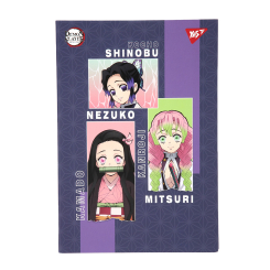 Канцтовары - Блокнот Yes Demon slayer А5 (152083) Канцтовары - Блокнот Yes Demon slayer А5 (152083)