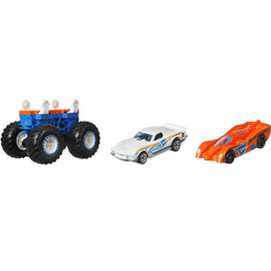 Транспорт и спецтехника - Игровой набор Hot Wheels Monster Trucks Творец монстров белая и оранжевая (GWW13/GWW20)