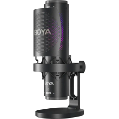 Микрофоны - Конденсаторный микрофон Boya K9 RGB Black (BOYA K9)
