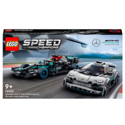 Конструкторы LEGO - Конструктор LEGO Speed ​​Champions Mercedes-AMG F1 W12 E Performance и Mercedes-AMG Project One (76909)