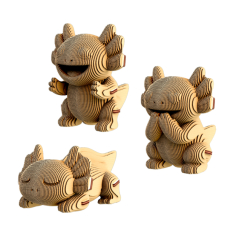 3D-пазлы - 3D пазл Cartonic Axolotls trio (CARTTRIOAXOL)