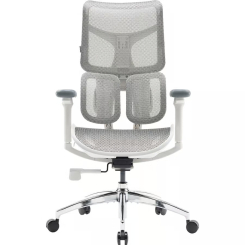 Мебель для геймеров - ​Кресло офисное Sihoo DORO S100 Mesh White (S100-M302)