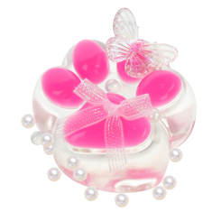 Антистрес іграшки - Іграшка-антистрес Shantou Jinxing Котяча лапка прозора яскраво-рожева (C7803/4)