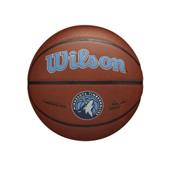 Спортивные активные игры - Мяч баскетбольный Wilson NBA Team Alliance Bskt Min Timber размер 7 Amber (WTB3100XBMIN)