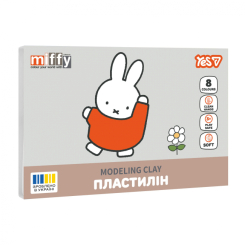 Наборы для лепки - Пластилин Yes Miffy 8 цветов (540717)