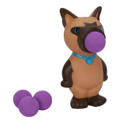 Антистрес іграшки - Іграшка-антистрес HogWild Стріляюче звірятко Сіамський кіт (HW54810)