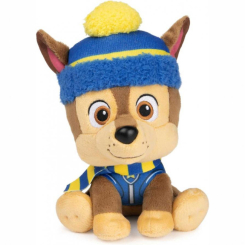 Персонажі мультфільмів - М'яка іграшка Paw Patrol Зимові свята Цуценя Гонщик 15 см (SM33351/6068113)