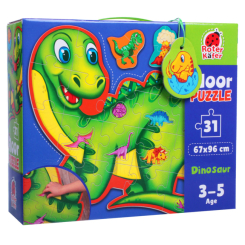 Пазлы - Пазл Roter Kafer Динозавры 31 элемент (RK7010-01)