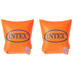 Для пляжу і плавання - Нарукавники INTEX помаранчеві Розмір L (58641)