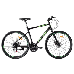 Велосипеды - Велосипед Atlantic Xyston NX 28'' M/19'' Black/Lime (5060948062305)