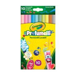Канцтовари - Набір фломастерів Crayola Silly Scents 10 шт (58-5071G)