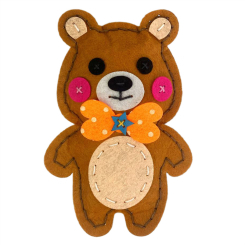 Наборы для творчества - Набор для творчества Apli Krapli Сшей сам игрушку из фетра Мишка (4820198700973) Наборы для творчества - Набор для творчества Apli Krapli Сшей сам игрушку из фетра Мишка (4820198700973)