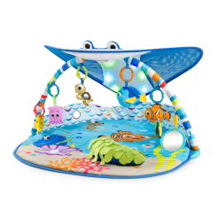 Розвивальні килимки - Розвиваючий килимок Bright Starts Finding Nemo Mr. Ray Ocean Lights & Music Gym (11095)