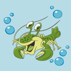 Товари для малювання - Картина за номерами Art Craft Рак 30 х 30 см (15096-AC)