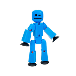 Фигурки персонажей - ​Фигурка для анимационного творчества Stikbot синяя (TST616-23UAKDB)