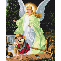 Товари для малювання - Картина за номерами Brushme Окрилені безпекою (BS53399) Товари для малювання - Картина за номерами Brushme Окрилені безпекою (BS53399)